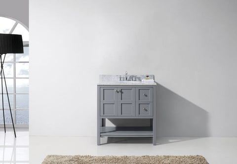 Image of Winterfell 36" Single Bathroom Vanity ES-30036-WMRO-ES