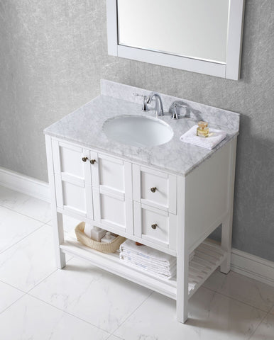 Image of Winterfell 36" Single Bathroom Vanity ES-30036-WMRO-ES