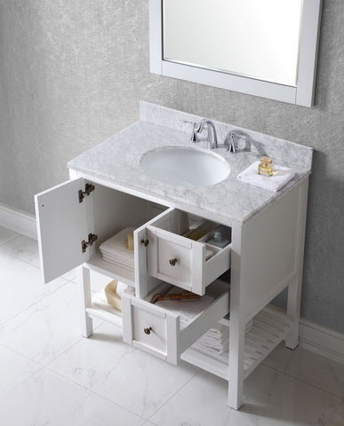 Image of Winterfell 36" Single Bathroom Vanity ES-30036-WMRO-ES