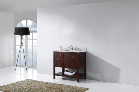 Image of Winterfell 36" Single Bathroom Vanity ES-30036-WMRO-ES