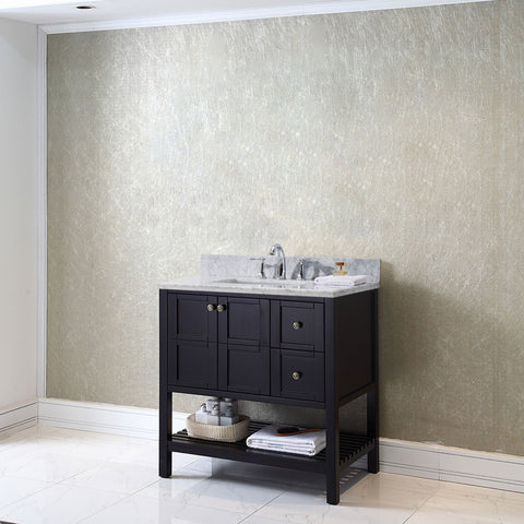 Image of Winterfell 36" Single Bathroom Vanity ES-30036-WMRO-ES