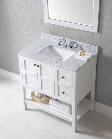 Image of Winterfell 36" Single Bathroom Vanity ES-30036-WMRO-ES