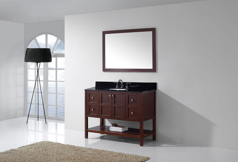Image of Winterfell 48" Single Bathroom Vanity ES-30048-BGSQ-ES