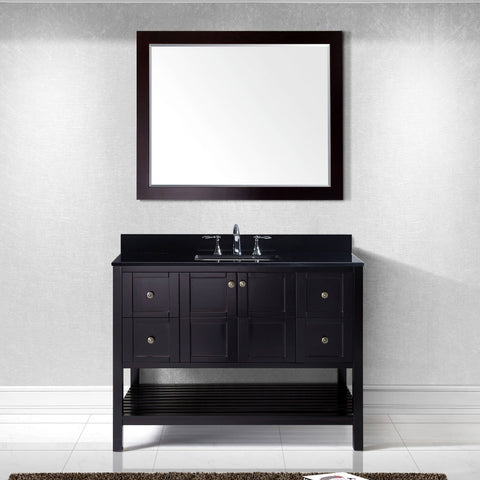 Image of Winterfell 48" Single Bathroom Vanity ES-30048-BGSQ-ES