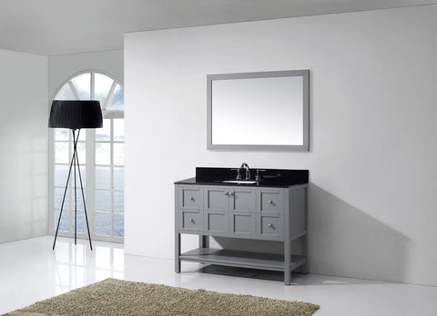 Image of Winterfell 48" Single Bathroom Vanity ES-30048-BGSQ-ES