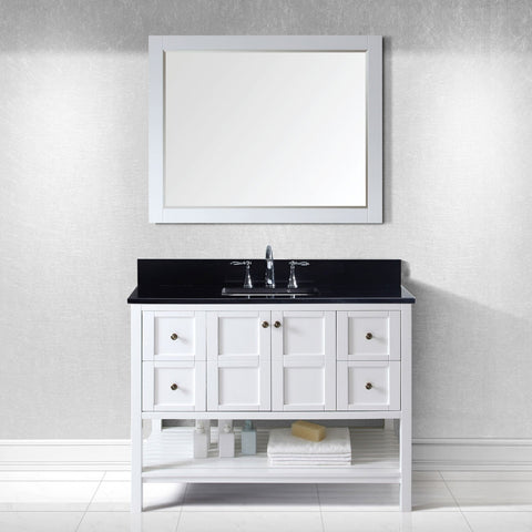 Image of Winterfell 48" Single Bathroom Vanity ES-30048-BGSQ-ES