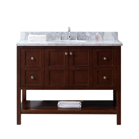 Image of Winterfell 48" Single Bathroom Vanity ES-30048-WMRO-ES