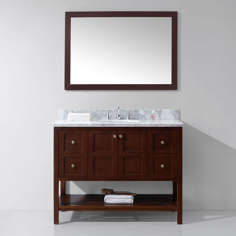 Image of Winterfell 48" Single Bathroom Vanity ES-30048-WMRO-ES