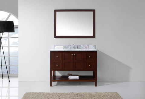 Image of Winterfell 48" Single Bathroom Vanity ES-30048-WMRO-ES