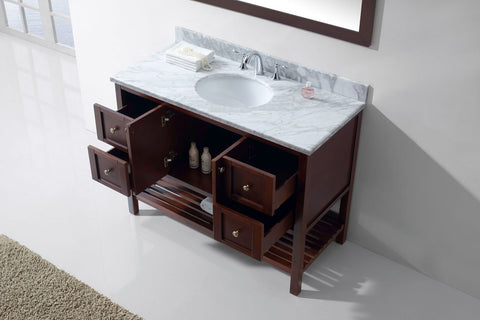Image of Winterfell 48" Single Bathroom Vanity ES-30048-WMRO-ES
