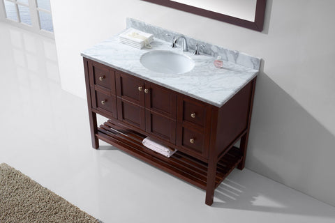 Image of Winterfell 48" Single Bathroom Vanity ES-30048-WMRO-ES