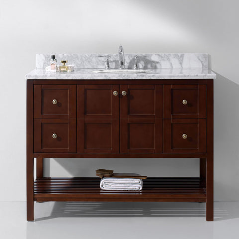 Image of Winterfell 48" Single Bathroom Vanity ES-30048-WMRO-ES