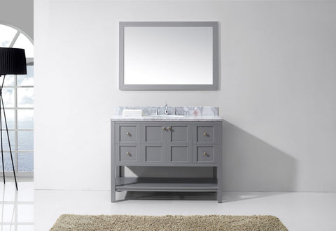 Image of Winterfell 48" Single Bathroom Vanity ES-30048-WMRO-ES