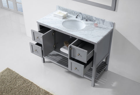 Image of Winterfell 48" Single Bathroom Vanity ES-30048-WMRO-ES