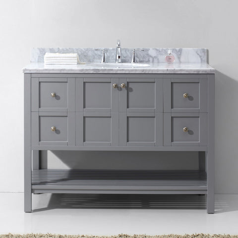 Image of Winterfell 48" Single Bathroom Vanity ES-30048-WMRO-ES