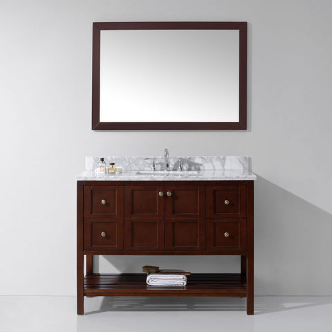 Image of Winterfell 48" Single Bathroom Vanity ES-30048-WMRO-ES