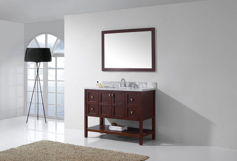 Image of Winterfell 48" Single Bathroom Vanity ES-30048-WMRO-ES