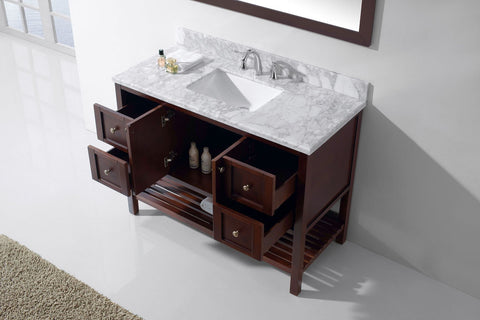Image of Winterfell 48" Single Bathroom Vanity ES-30048-WMRO-ES