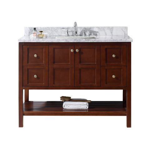 Image of Winterfell 48" Single Bathroom Vanity ES-30048-WMRO-ES