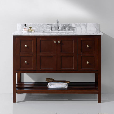 Image of Winterfell 48" Single Bathroom Vanity ES-30048-WMRO-ES