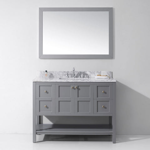 Image of Winterfell 48" Single Bathroom Vanity ES-30048-WMRO-ES