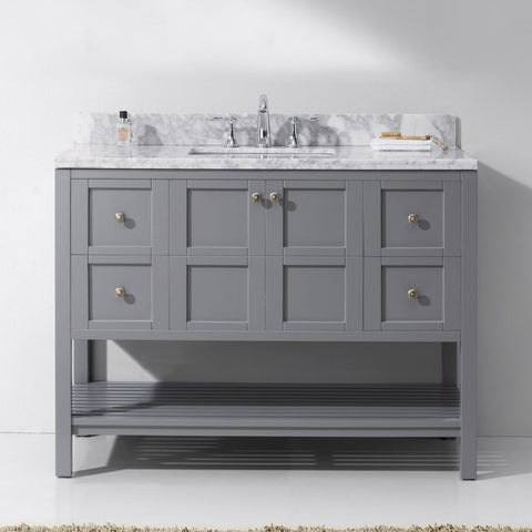 Image of Winterfell 48" Single Bathroom Vanity ES-30048-WMRO-ES