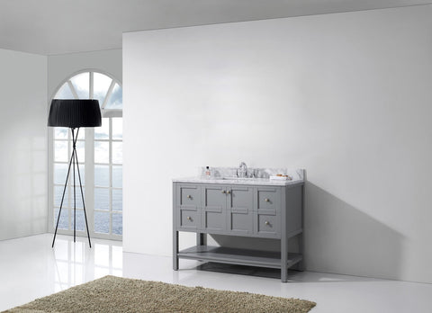 Image of Winterfell 48" Single Bathroom Vanity ES-30048-WMRO-ES