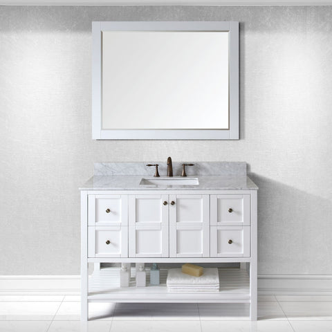 Image of Winterfell 48" Single Bathroom Vanity ES-30048-WMRO-ES
