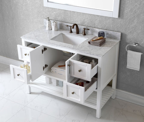 Image of Winterfell 48" Single Bathroom Vanity ES-30048-WMRO-ES