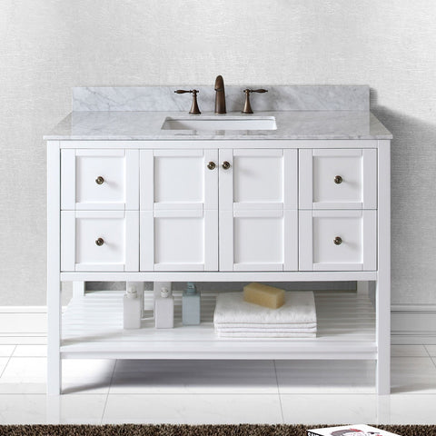 Image of Winterfell 48" Single Bathroom Vanity ES-30048-WMRO-ES