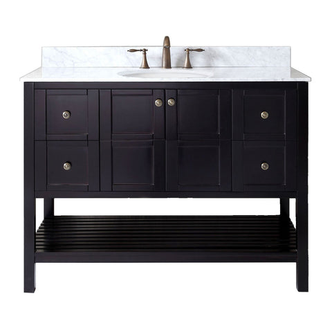 Image of Winterfell 48" Single Bathroom Vanity ES-30048-WMRO-ES-NM