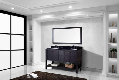 Image of Winterfell 60" Double Bathroom Vanity ED-30060-BGSQ-ES