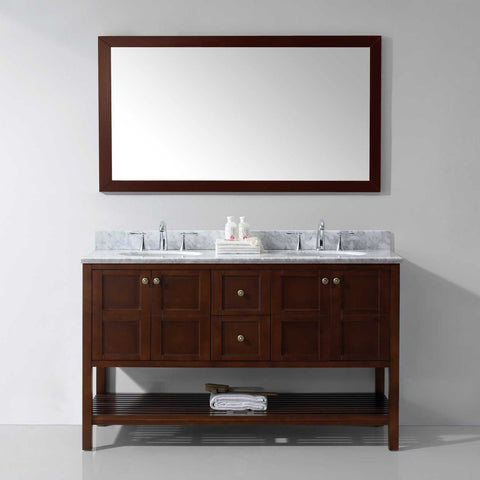 Image of Winterfell 60" Double Bathroom Vanity ED-30060-WMRO-ES