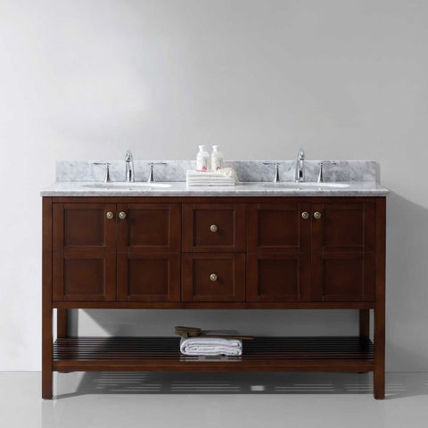 Image of Winterfell 60" Double Bathroom Vanity ED-30060-WMRO-ES
