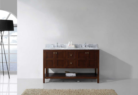 Image of Winterfell 60" Double Bathroom Vanity ED-30060-WMRO-ES