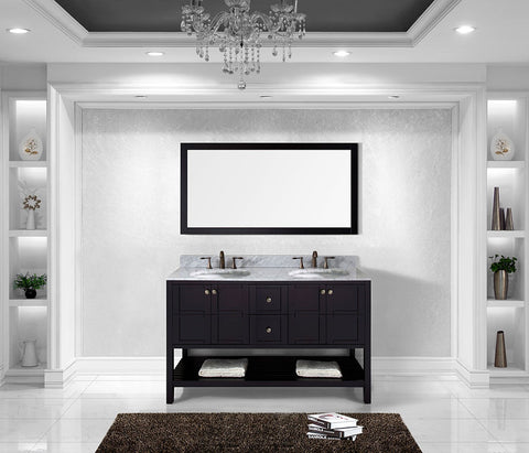 Image of Winterfell 60" Double Bathroom Vanity ED-30060-WMRO-ES