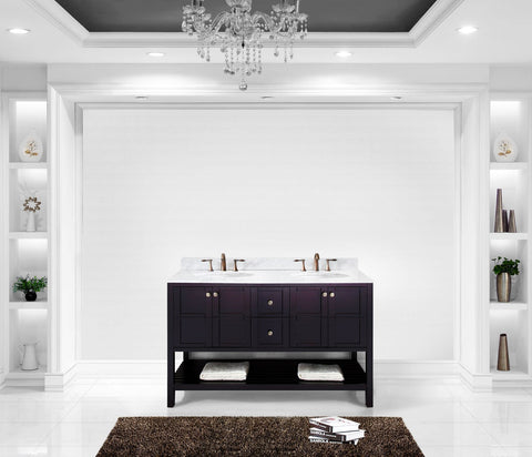 Image of Winterfell 60" Double Bathroom Vanity ED-30060-WMRO-ES
