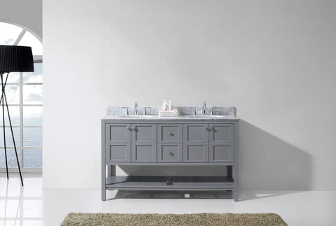 Image of Winterfell 60" Double Bathroom Vanity ED-30060-WMRO-ES