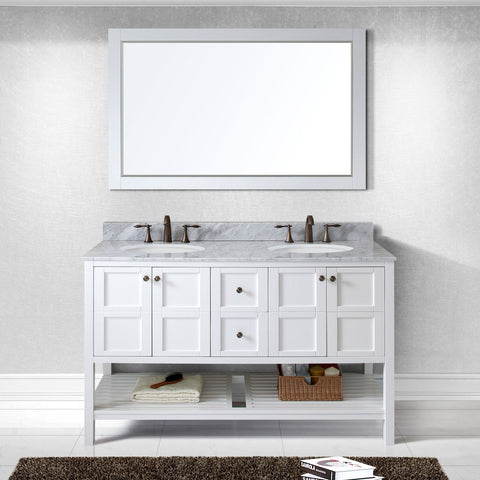 Image of Winterfell 60" Double Bathroom Vanity ED-30060-WMRO-ES