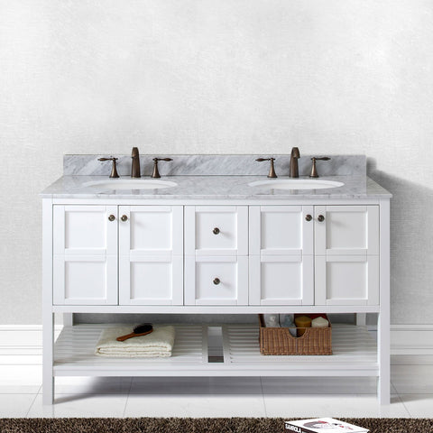 Image of Winterfell 60" Double Bathroom Vanity ED-30060-WMRO-ES