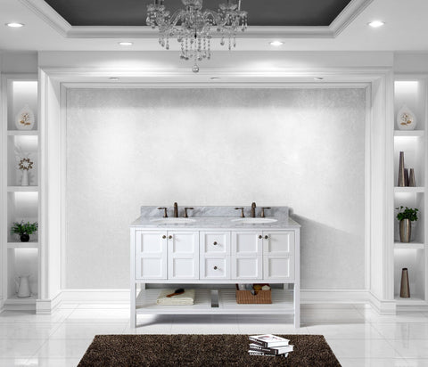 Image of Winterfell 60" Double Bathroom Vanity ED-30060-WMRO-ES