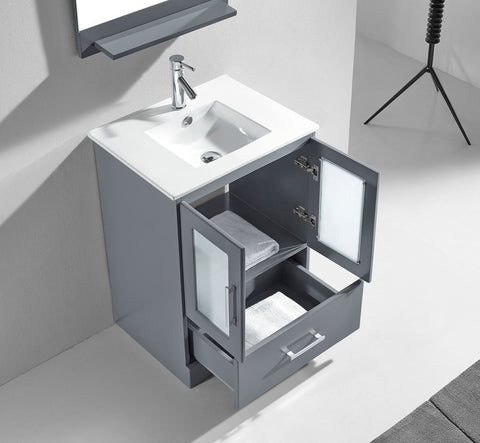 Image of Zola 24" Single Bathroom Vanity MS-6724-C-ES