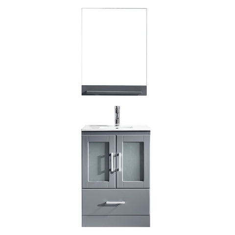 Image of Zola 24" Single Bathroom Vanity MS-6724-C-GR