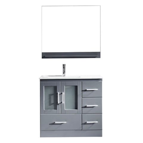 Image of Zola 36" Single Bathroom Vanity MS-6736-C-GR