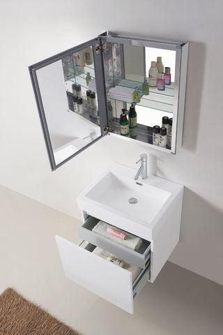 Image of Zuri 24" Single Bathroom Vanity JS-50324-GR