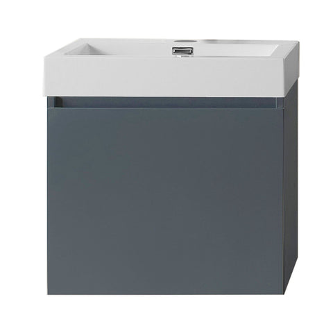 Image of Zuri 24" Single Bathroom Vanity JS-50324-GR-PRTSET1