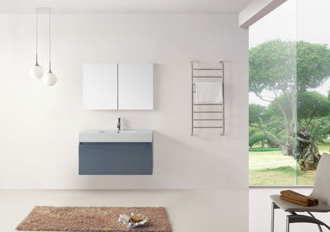 Image of Zuri 39" Single Bathroom Vanity JS-50339-GR