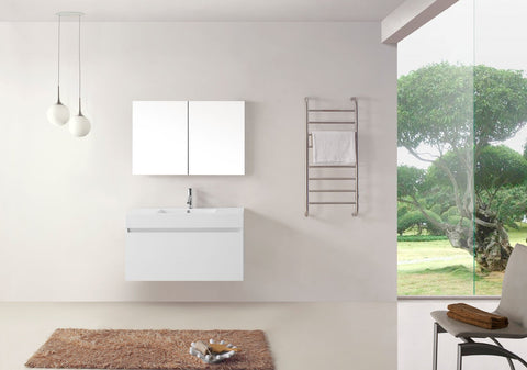 Image of Zuri 39" Single Bathroom Vanity JS-50339-GR