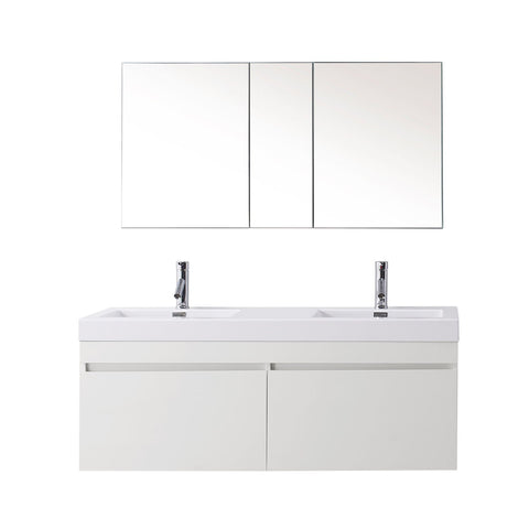 Image of Zuri 55" Double Bathroom Vanity JD-50355-GW