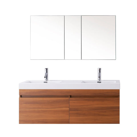 Image of Zuri 55" Double Bathroom Vanity JD-50355-PL